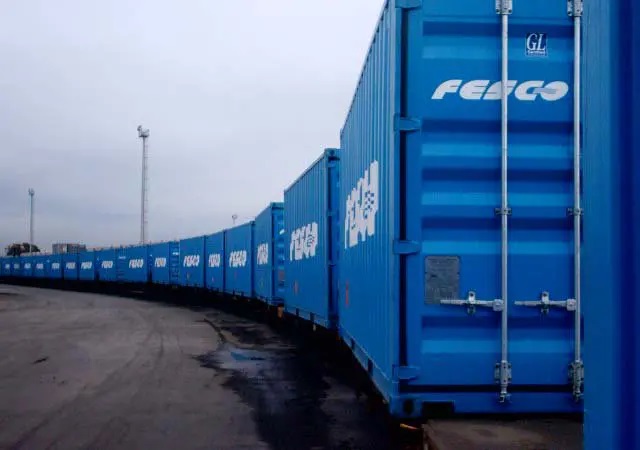 FESCO планирует запустить контейнерный поезд Владивосток — Архангельск